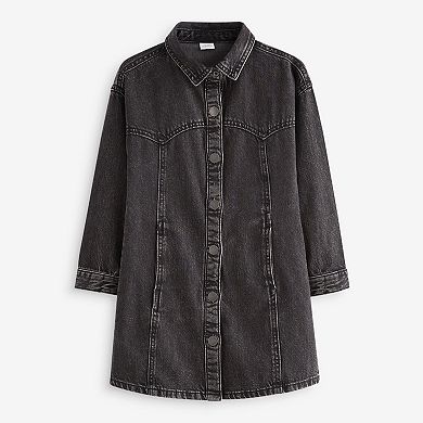 Girls 4-12 NEXT Denim Shirt Dress