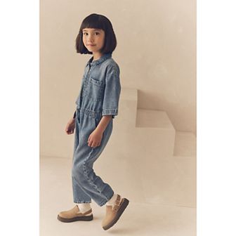 Girls 4-12 NEXT Denim Boilersuit