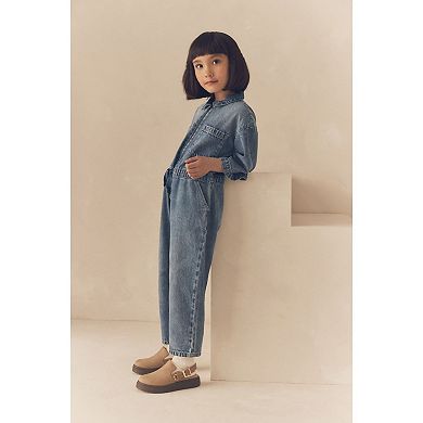 Girls 4-12 NEXT Denim Boilersuit