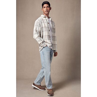 Men's NEXT Check Wool Blend Shacket