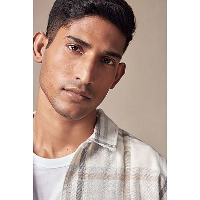 Men's NEXT Check Wool Blend Shacket