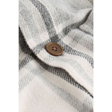 Men's NEXT Check Wool Blend Shacket