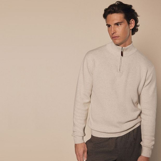 Men's NEXT Quarter Zip Sweater