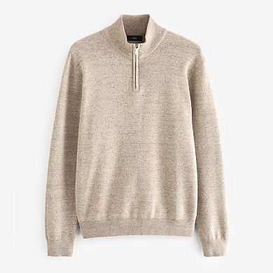 Men's NEXT Quarter Zip Sweater