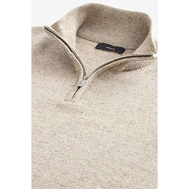 Men's NEXT Quarter Zip Sweater
