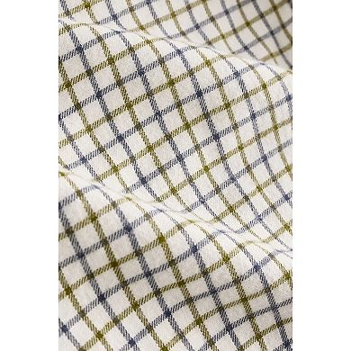 Men's NEXT Micro Check Long Sleeve Shirt