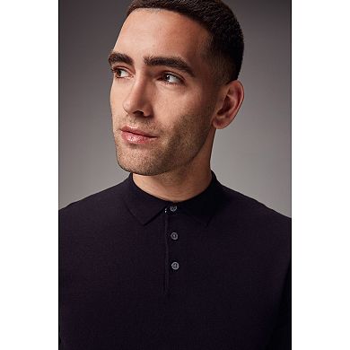 Men's NEXT Polo Button Sweater