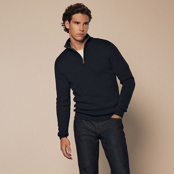 Men's NEXT Quarter Zip Sweater