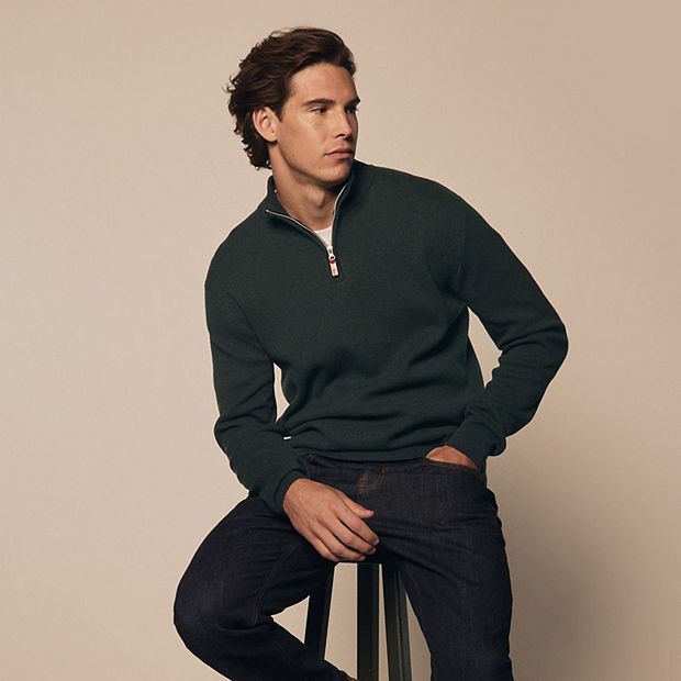 Men's NEXT Quarter Zip Sweater