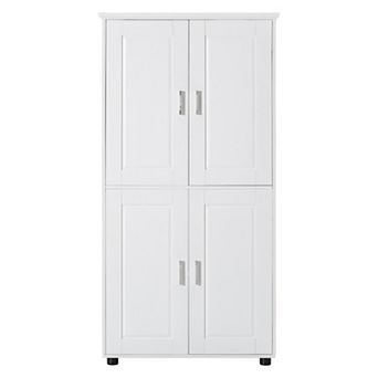 Merax Bathroom Floor Storage Cabinet
