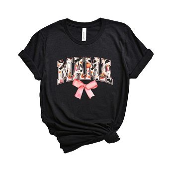 Coquette Halloween Mama Short Sleeve Graphic Tee
