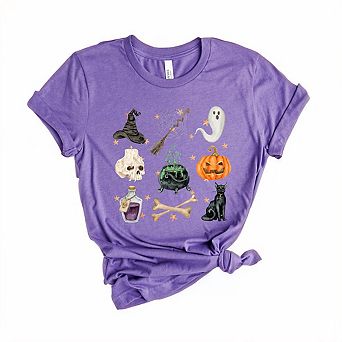 Simply Sage Market Halloween Chart Stars Short Sleeve Tee