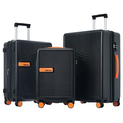 3 piece luggage set kohls online