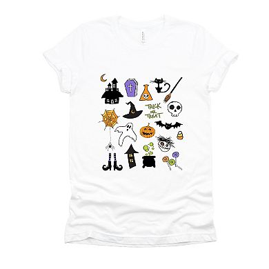 Simply Sage Market Halloween Collage Short Sleeve Tee