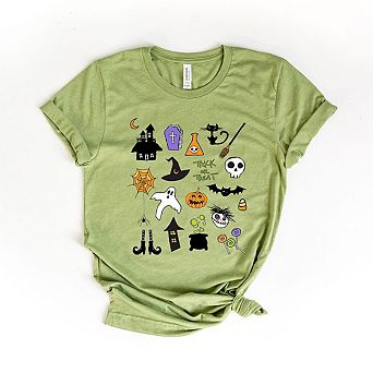 Simply Sage Market Halloween Collage Short Sleeve Tee