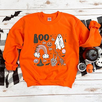 Simply Sage Market Halloween Cluster Sweatshirt