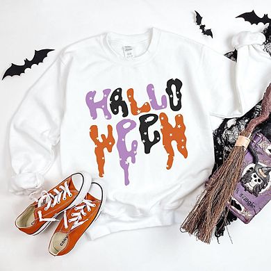 Dripping Halloween Stars Sweatshirt