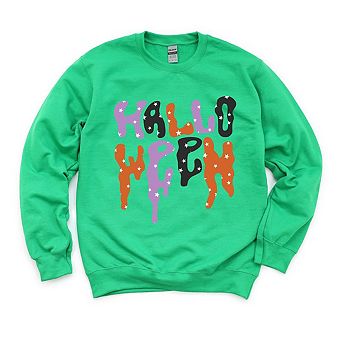 Dripping Halloween Stars Sweatshirt