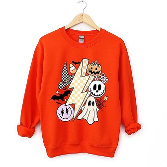 Lightning Bolt Halloween Sweatshirt