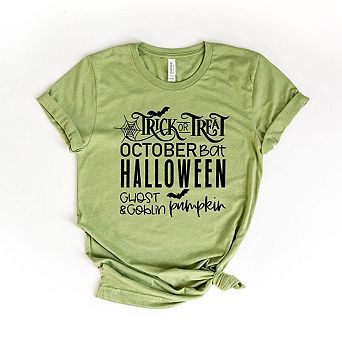 Simply Sage Market Halloween Sayings Short Sleeve Tee