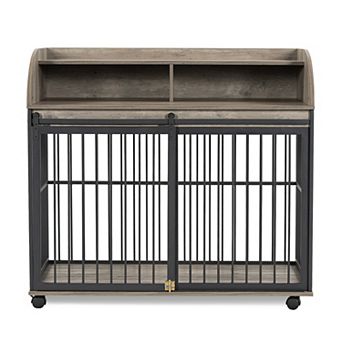 Merax 44'' Heavy Duty Large Dog Crate