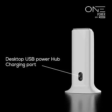 One Products 6 Usb Port Desktop Charging Power Tower Hub