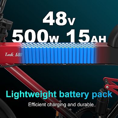 Goldoro Tank600 500w 20" Electric Bike