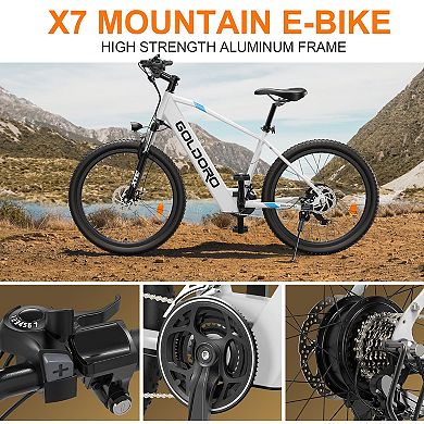 Goldoro X7 350w 26" Electric Mountain Bike