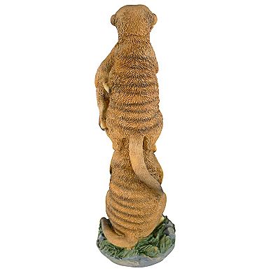 Meerkat Generations Garden Statue