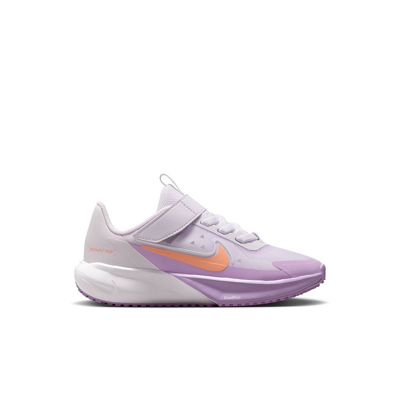 Nike Sonic Fly Kids' Running Shoes, Boy's, Size: 12, Grape Pink