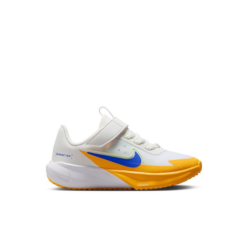 Nike Sonic Fly Kids' Running Shoes, Boy's, Size: 1, White Royal