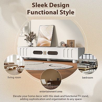 Merax Wood Tv Storage Cabinet Tv Stand