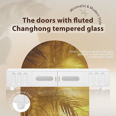 Merax Wood Tv Storage Cabinet Tv Stand