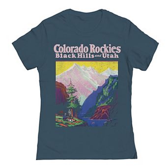 Junior's Colorado Rockies Light Graphic Tee