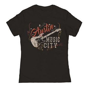 Junior's Austin Music Graphic Tee