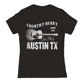 Junior's County Guitar Graphic Tee