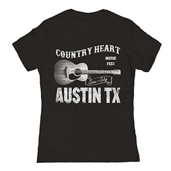 Junior's County Guitar Graphic Tee