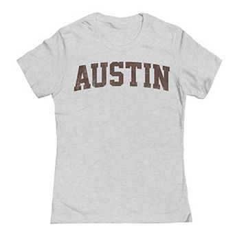 Junior's Austin Distressed Graphic Tee