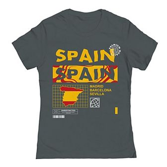 Junior's Spain Repeat Graphic Tee
