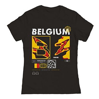 Junior's Belgium Melt Graphic Tee