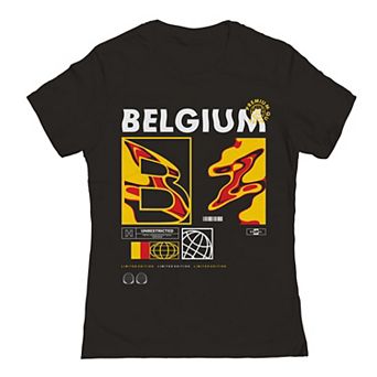 Junior's Belgium Melt Graphic Tee