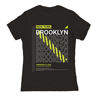 Junior's New York Brooklyn Repeat Graphic Tee