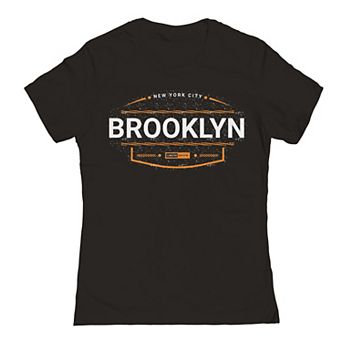 Junior's New York Brooklyn Distress Graphic Tee