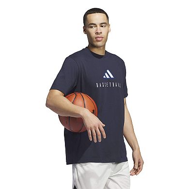 Men's adidas Worldwide Hoops Sportswear Graphic T-Shirt