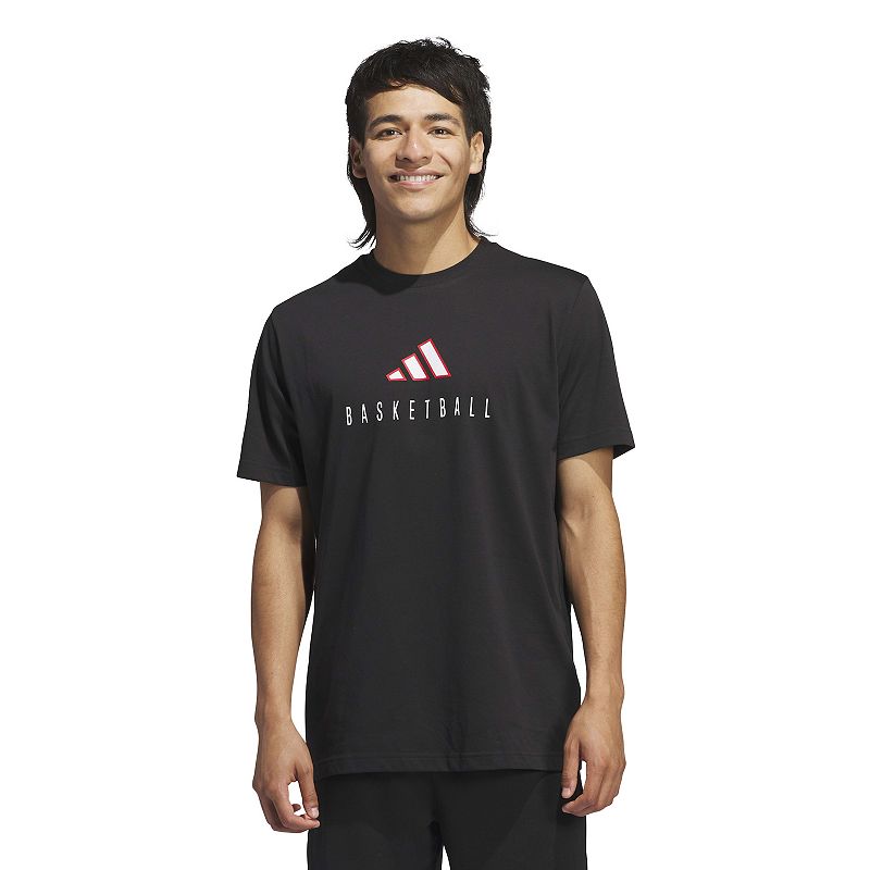Men's adidas Worldwide Hoops Sportswear Graphic T-Shirt, 