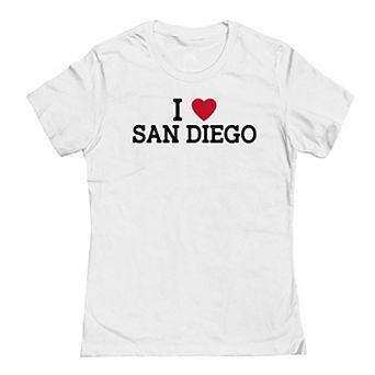 Junior's I Heart San Diego Graphic Tee