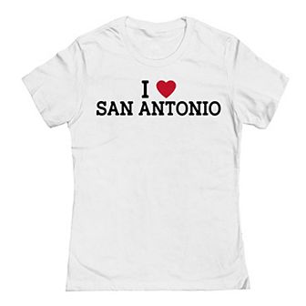 Junior's I Heart San Antonio Graphic Tee