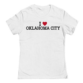 Junior's I Heart Oklahoma City Graphic Tee