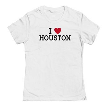 Junior's I Heart Houston Graphic Tee