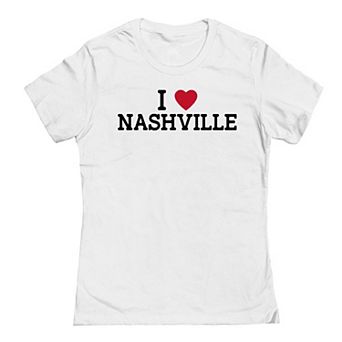 Junior's I Heart Nashville Graphic Tee